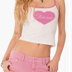 Edikted Iconic Stretch Cotton Tank Top